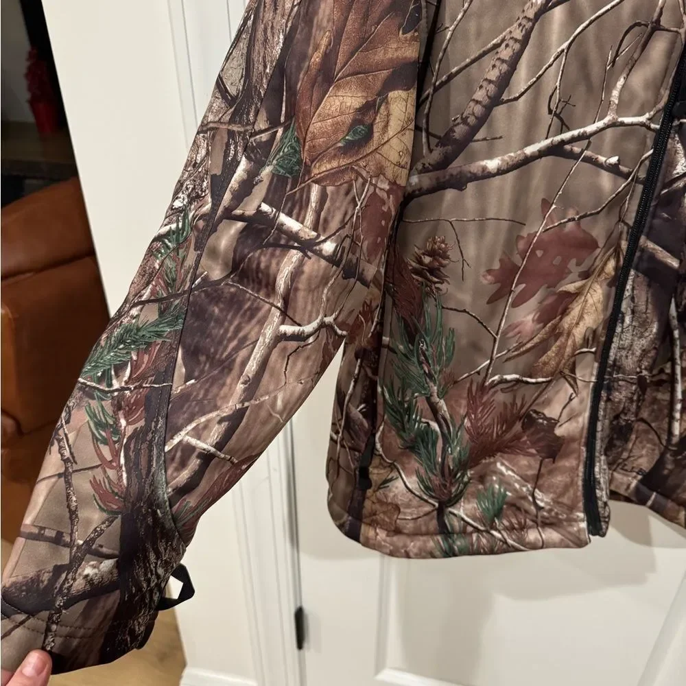 LL Bean Realtree Camo Coat